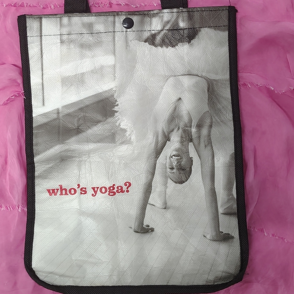 Lululemon Ballet Yoga Tote Bag- Reusable Sport, Lunch, Shop or Travel Bag Rare!